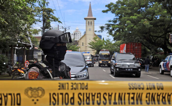 Теракт произошёл на острове Сулавеси в Индонезии 