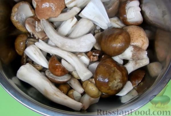 Маринованные грибы на зиму